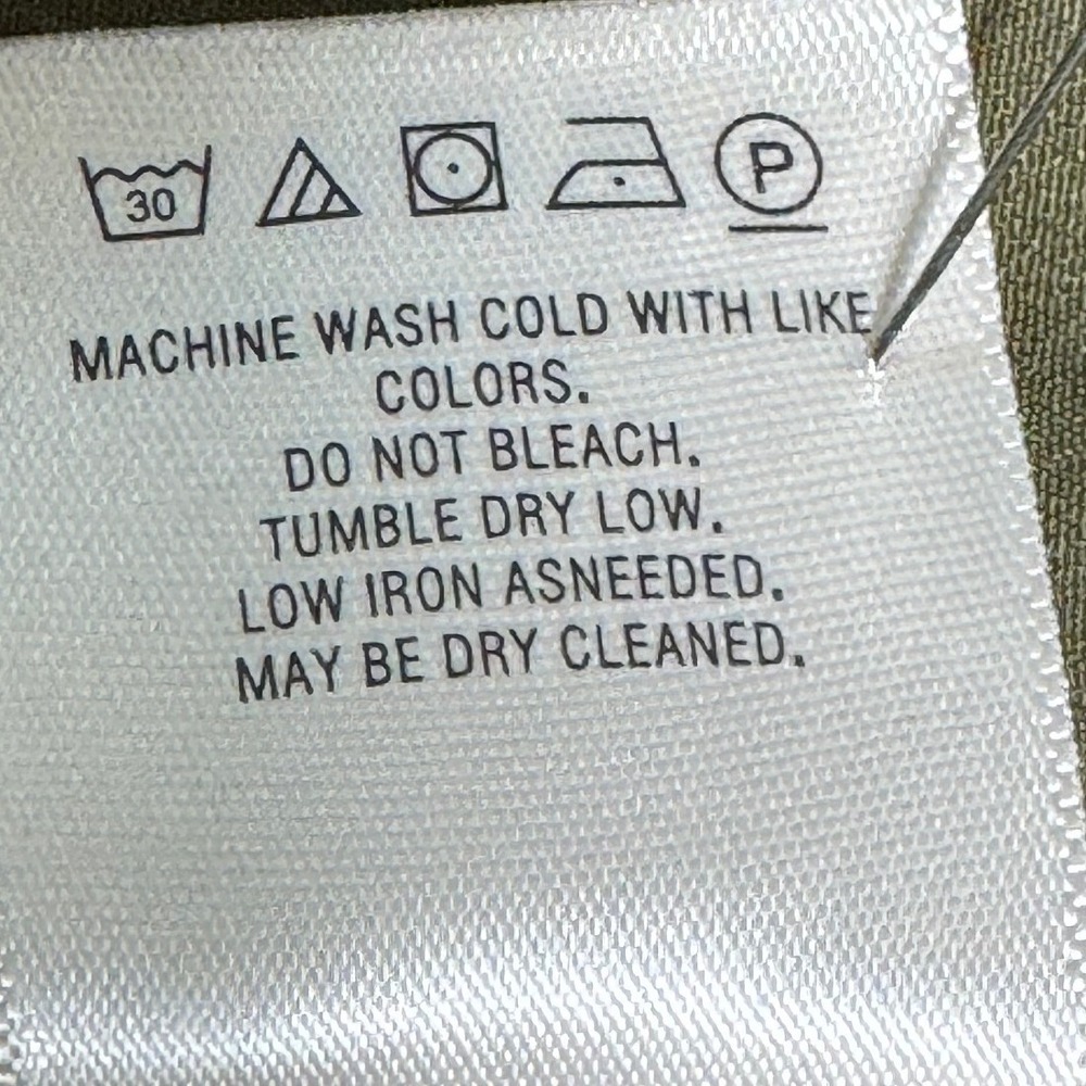 Maeve Anthropologie Verano Olive‎ One Shoulder Jumpsuit Cropped Women's Size 10 - Picture 8 of 9